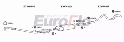 Система выпуска ОГ EuroFlo VWLT28D 7001E